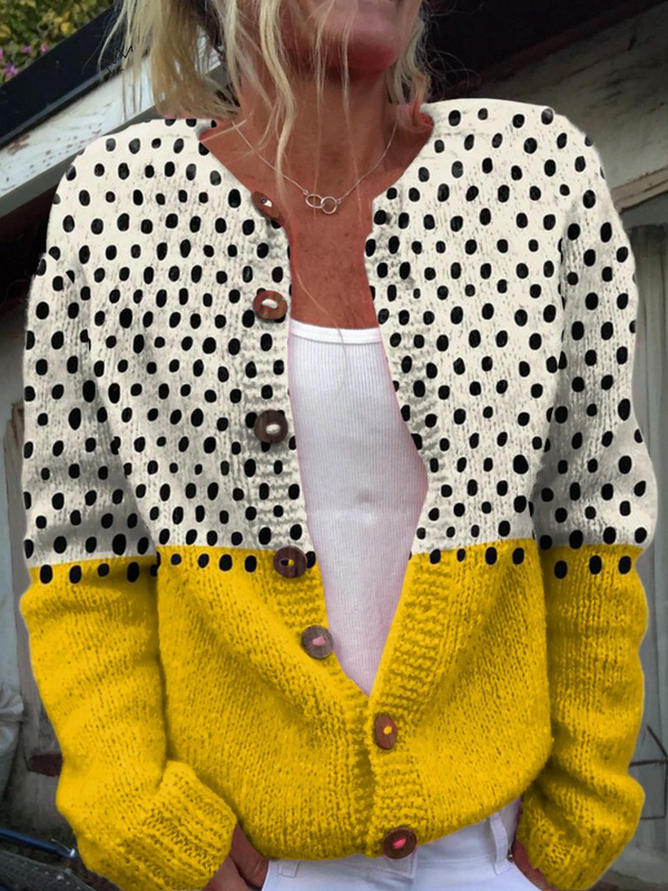 Junellaâ„¢ | Vintage Knit Cardigan Sweater