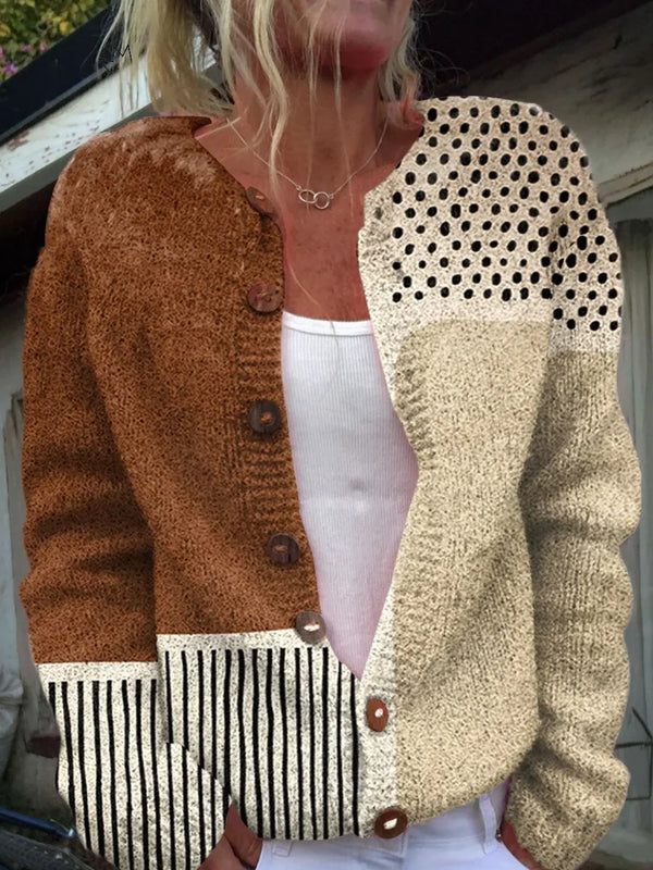 Eloiseâ„¢ | Vintage Knit Cardigan Sweater