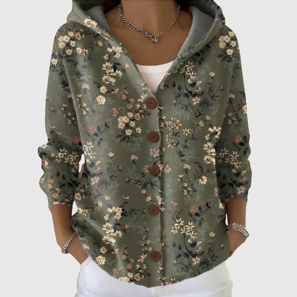 Gloria | Knitted Jacket with Hood