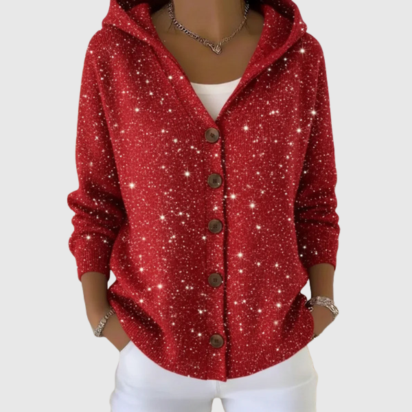 Manuela | Knitted Jacket with Hood