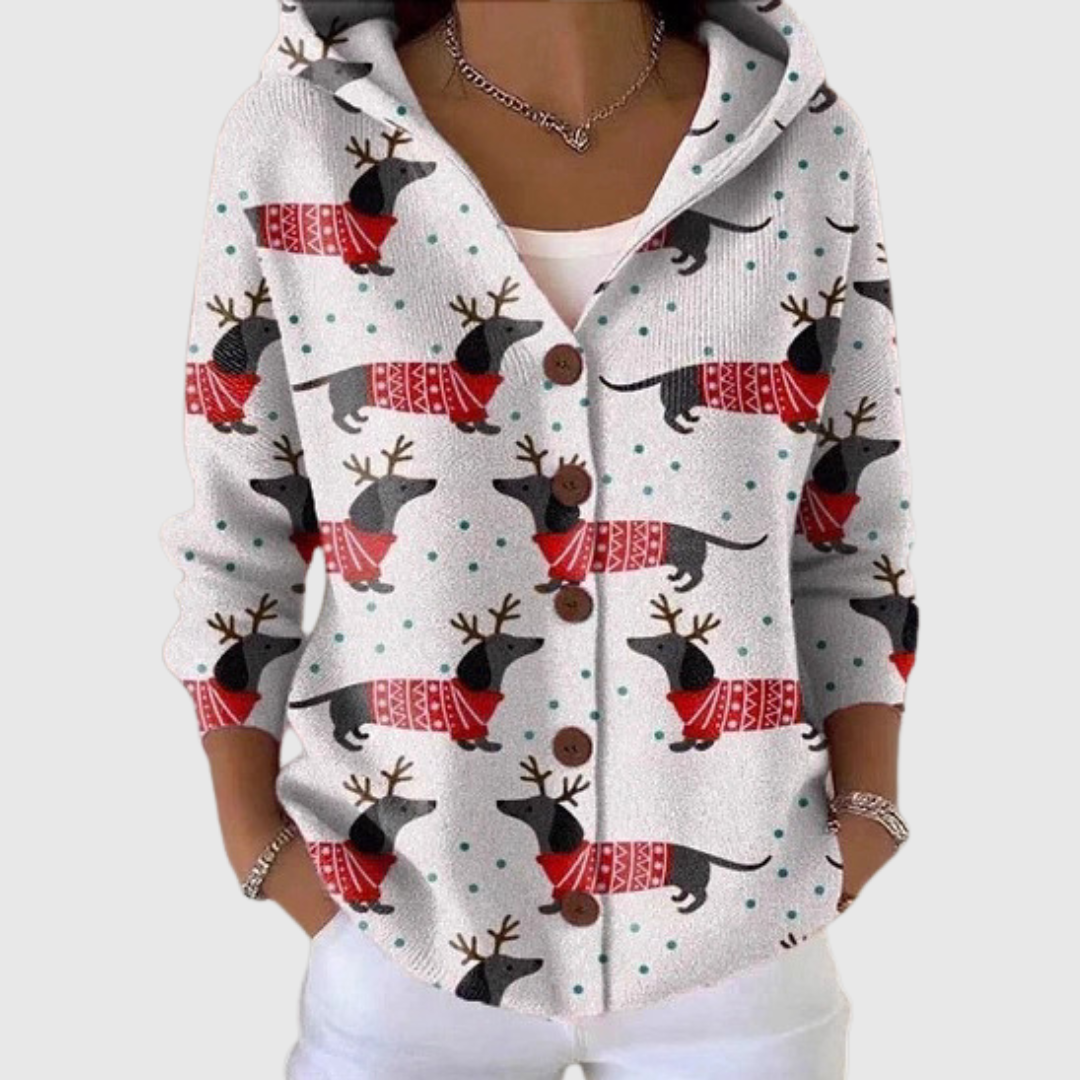 Amabile | Knitted Jacket with Hood
