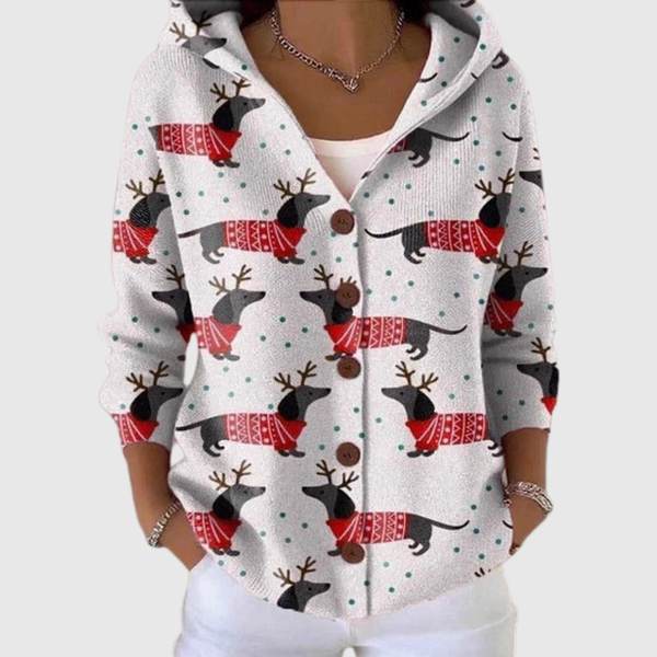 Amabile | Knitted Jacket with Hood