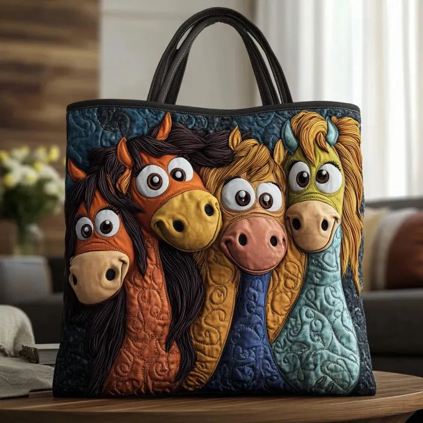 Handmade Pony Tote