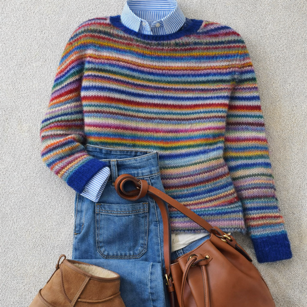 Megan™ | Heritage Nordic Knit Sweater