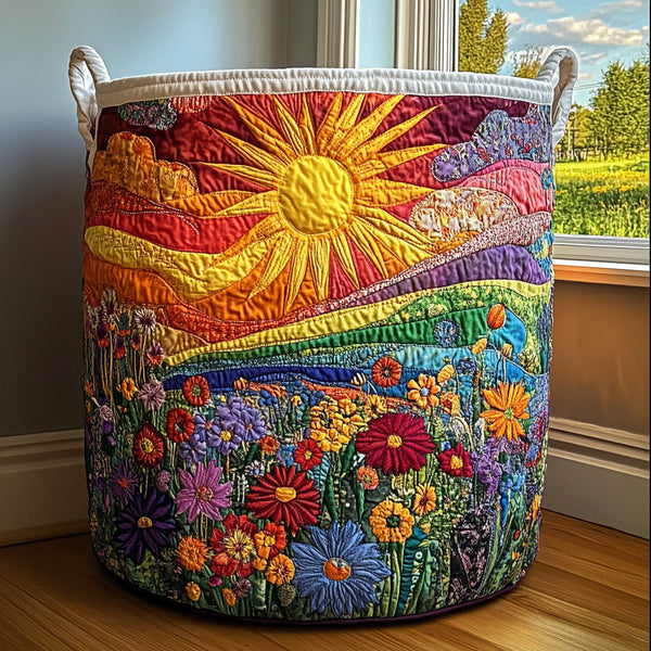 Amelia | Hand Quilted Basket