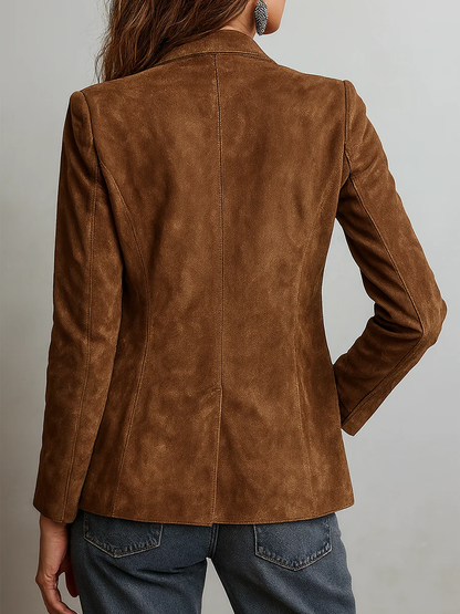 Marcelle | Vintage Brown Blazer