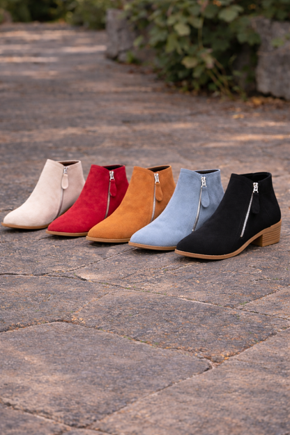 Aria | Orthopaedic Zip Ankle Boots