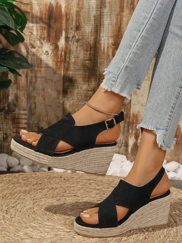 Sienna | Espadrille Wedge Sandals