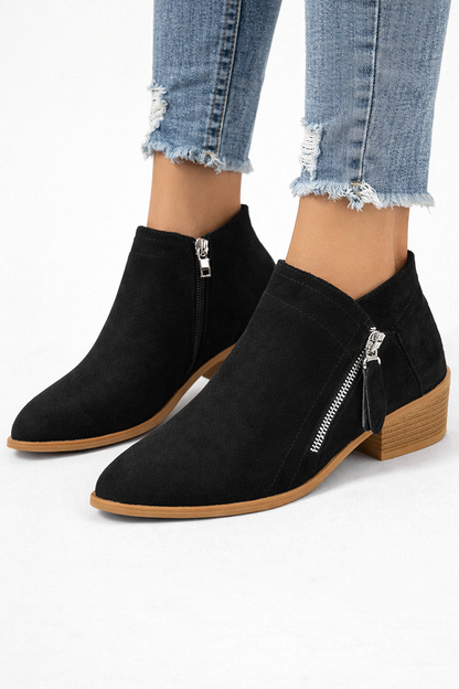 Aria | Orthopaedic Zip Ankle Boots