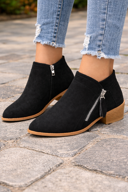 Aria | Orthopaedic Zip Ankle Boots