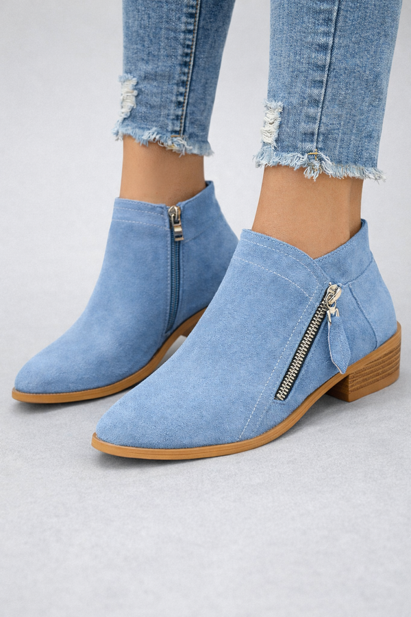 Aria | Orthopaedic Zip Ankle Boots