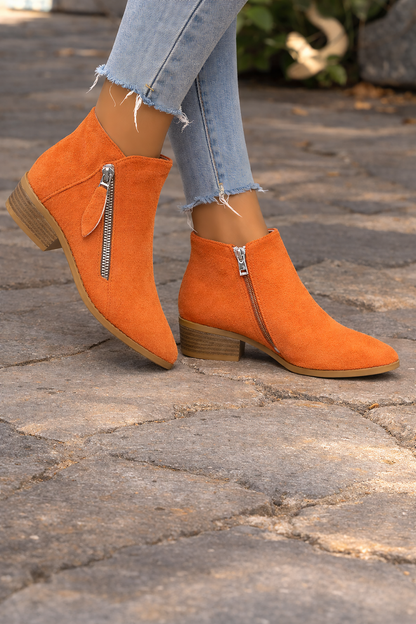 Aria | Orthopaedic Zip Ankle Boots